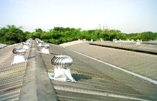 Pemasangan Turboair Turbine Ventilator proyek 58
